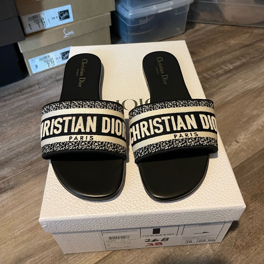 Authentic Dior Women’s DWay Slide